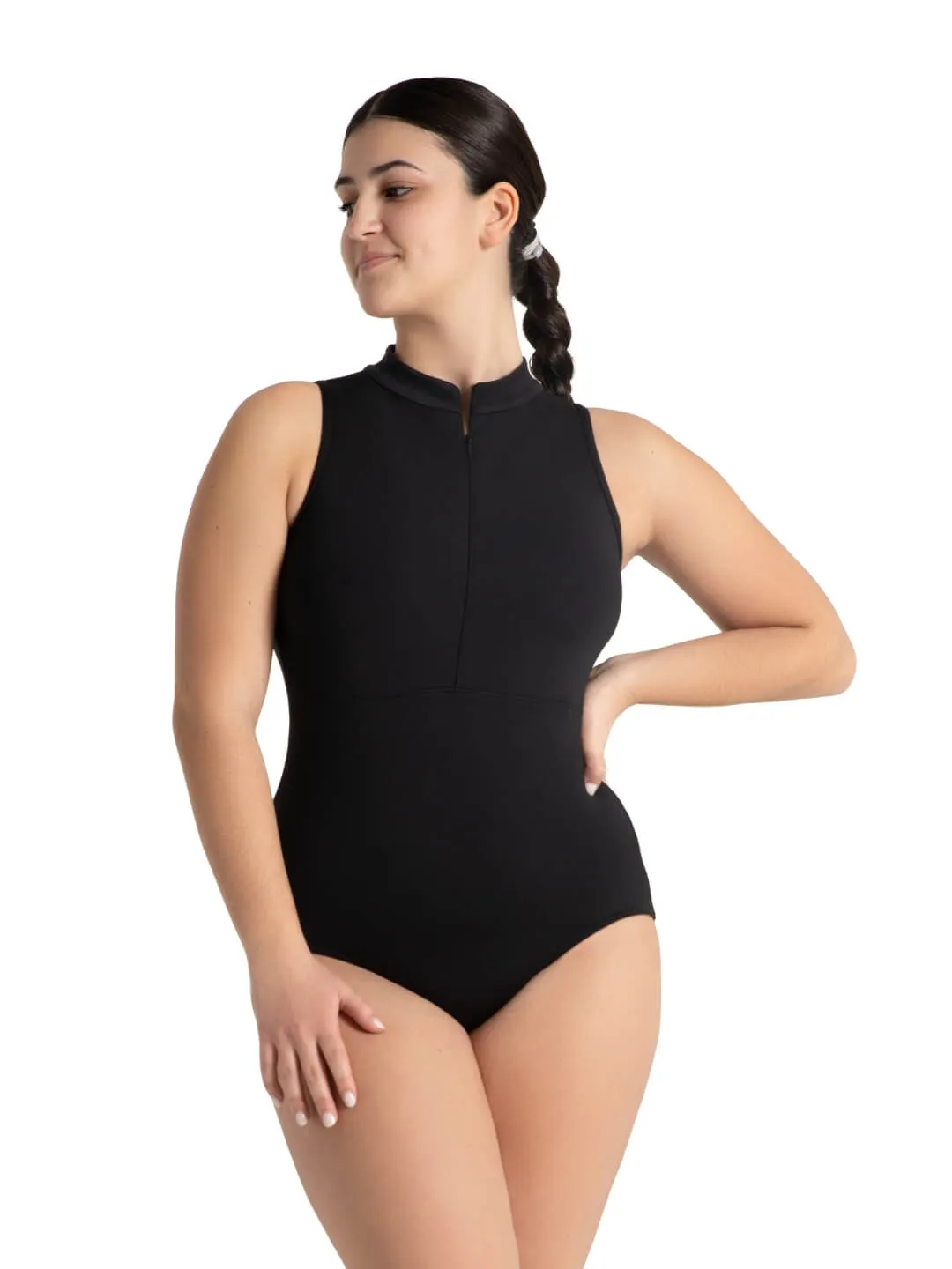 12002W Zip Front Leotard