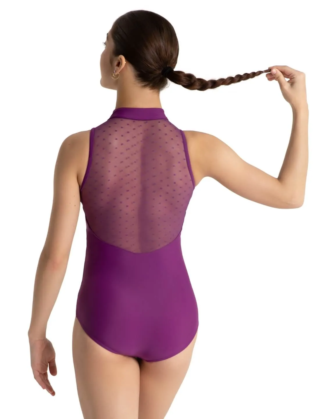 12002W Zip Front Leotard