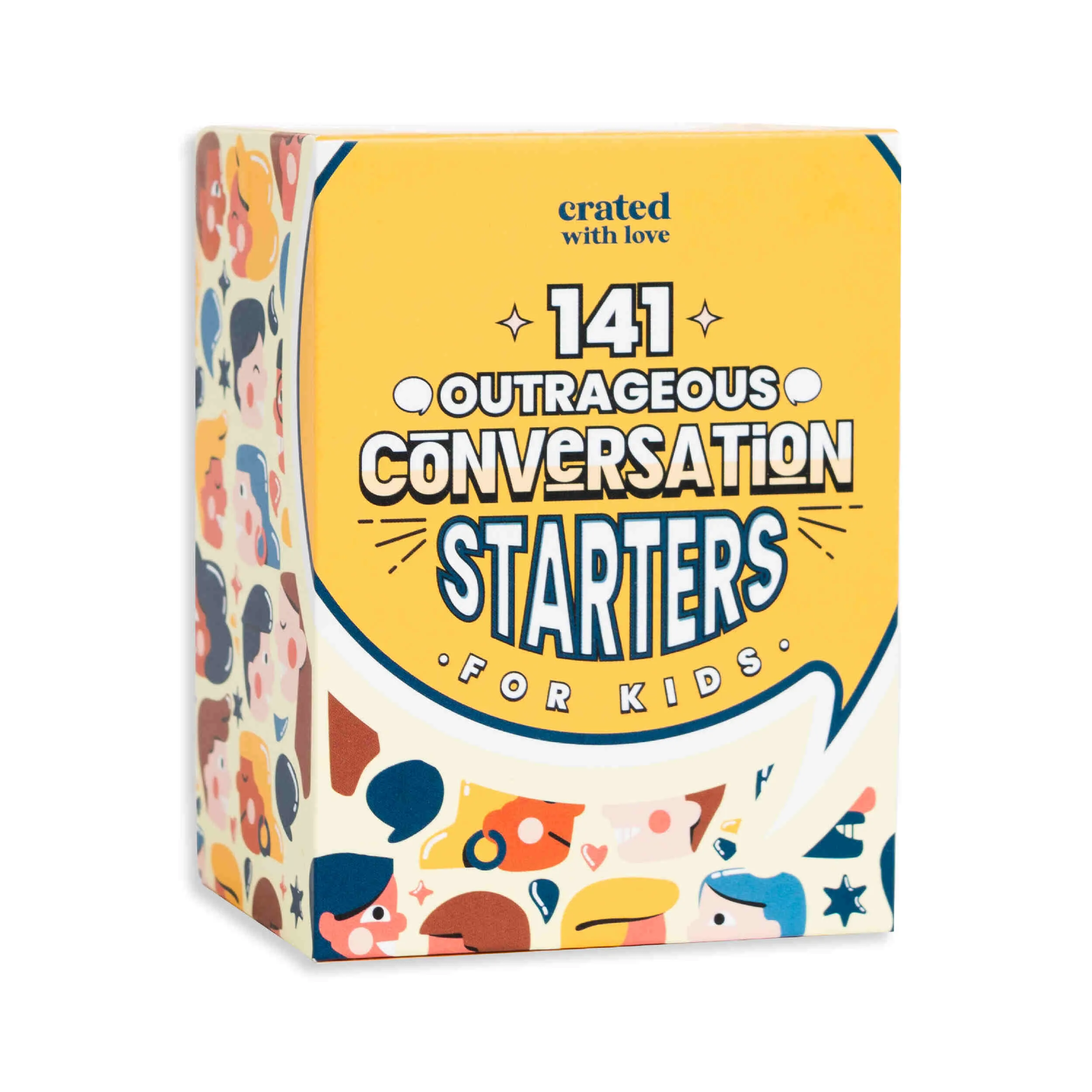 141 Outrageous Conversation Starters for Kids by Crated with Love