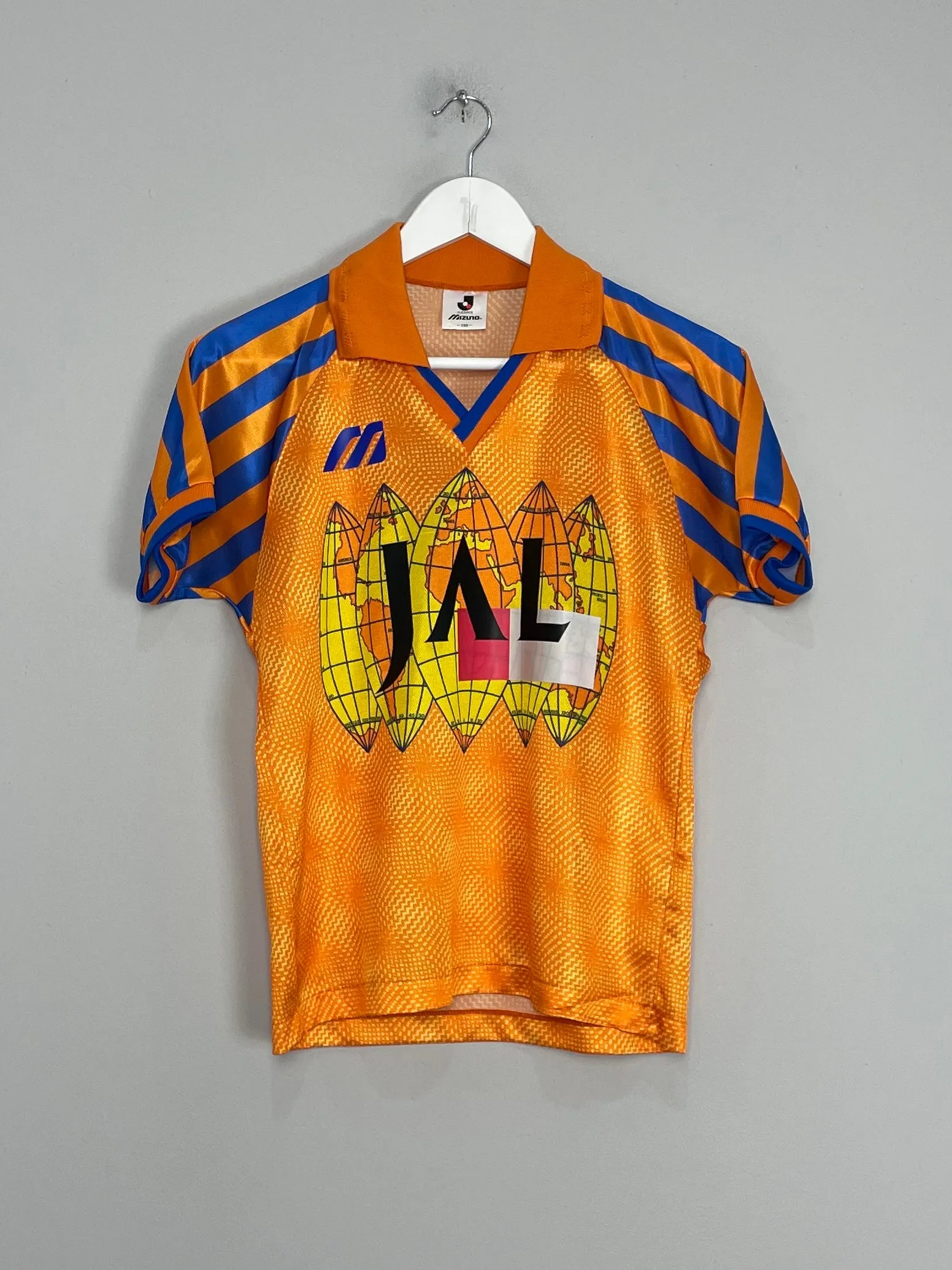 1993/94 SHIMIZU S-PULSE HOME SHIRT (L.KIDS) MIZUNO