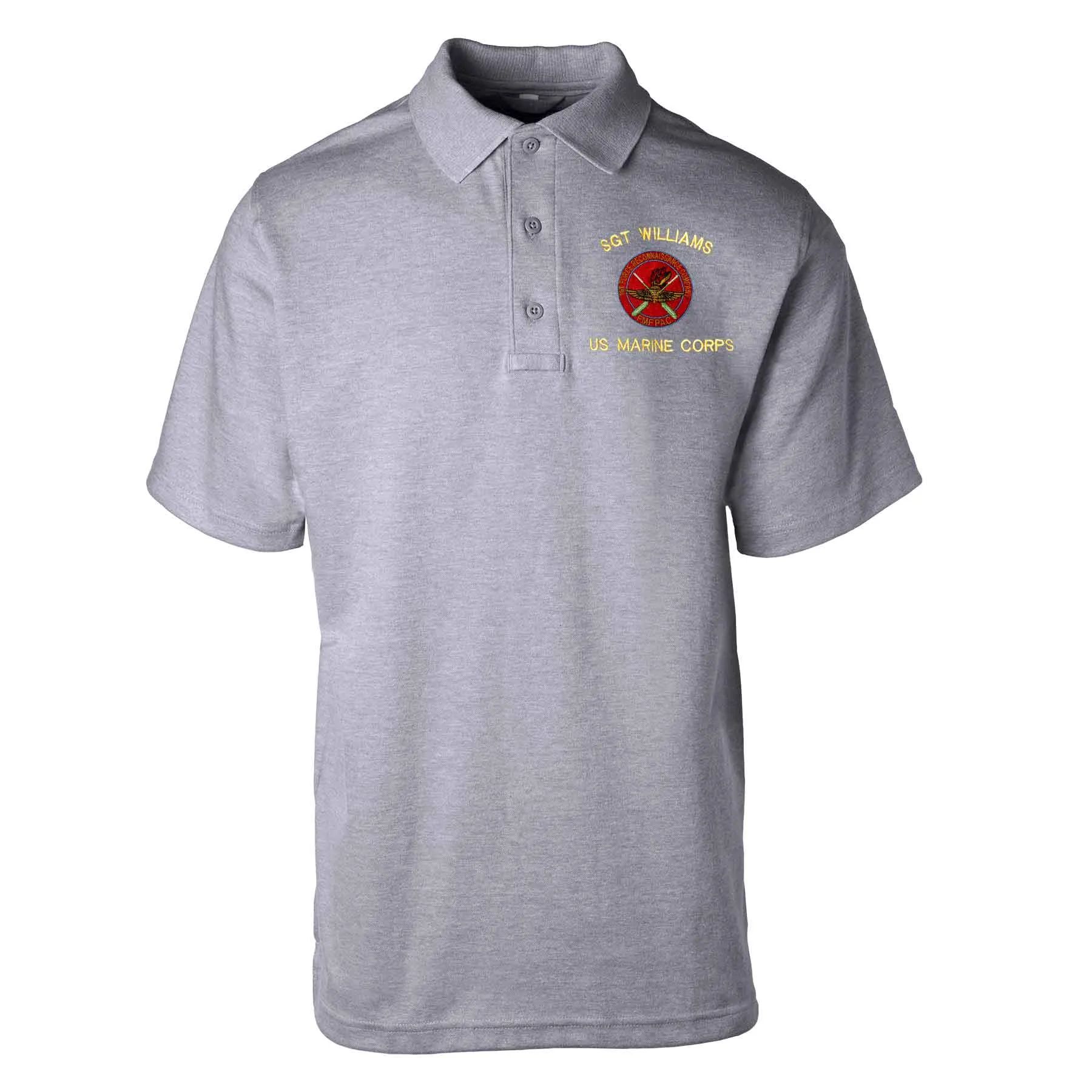 1st Force Recon FMF PAC Embroidered Tru-Spec Golf Shirt