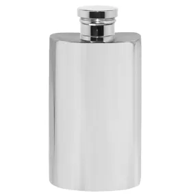 2oz Slimline Plain Pewter Hip Flask