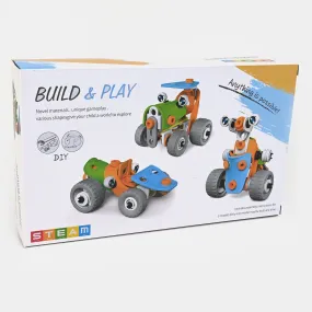 3In1 Blocks Build & Play | 62Pcs