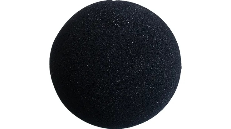 4 inch Regular Sponge Ball (Black) from Magic