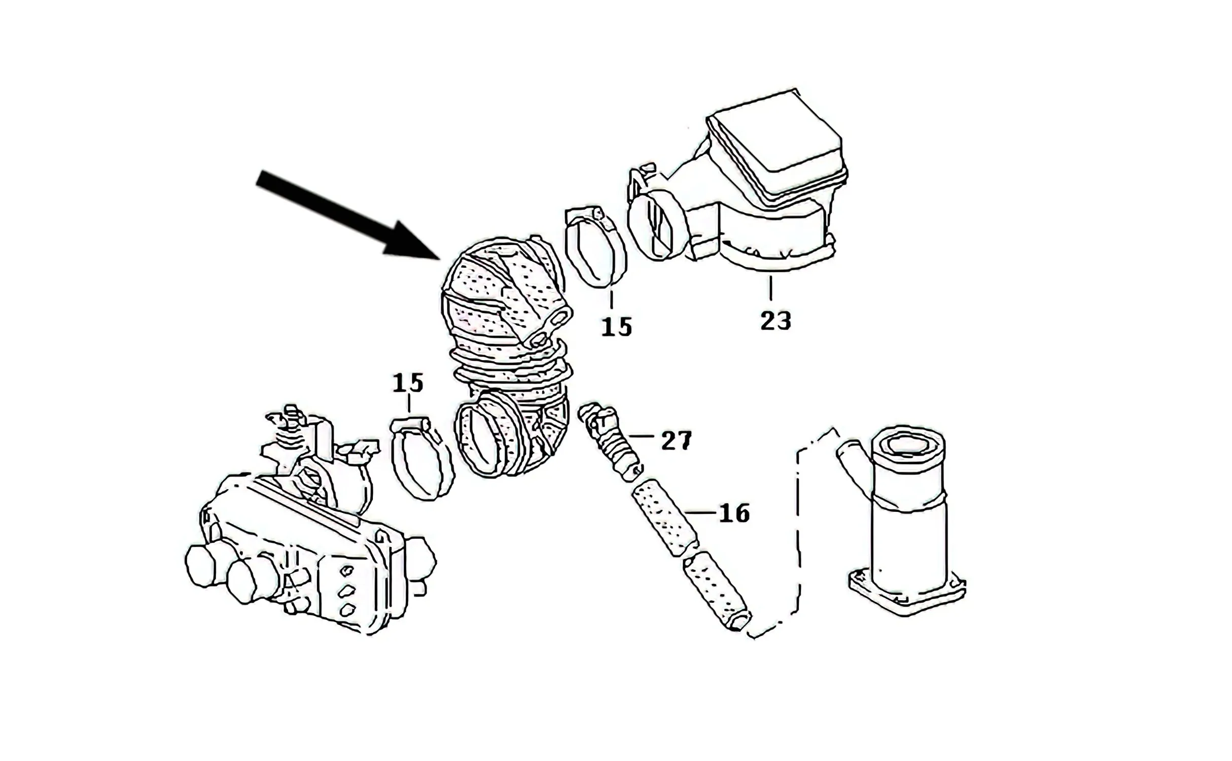 Air Intake Boot [2WD]