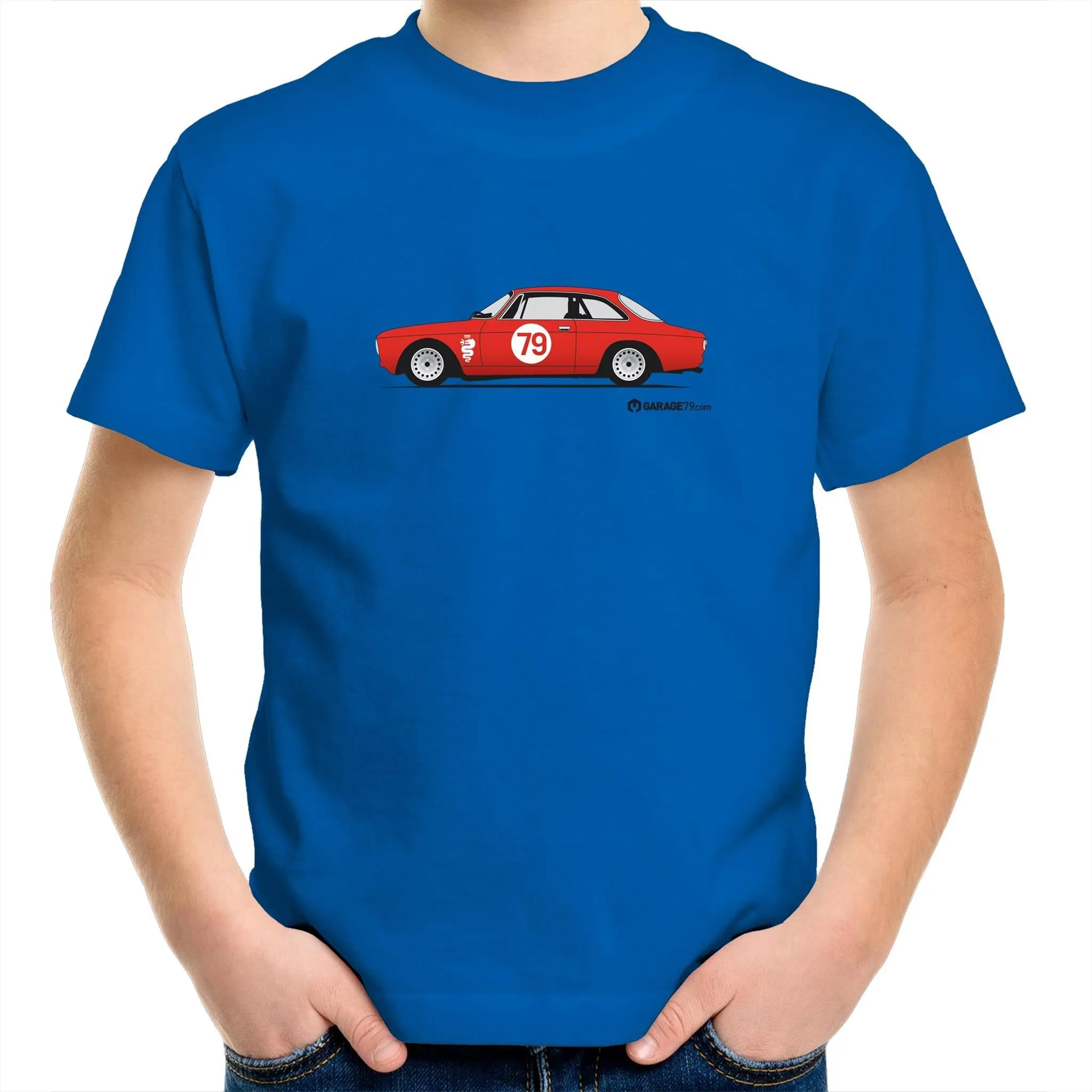 Alfa 105 GTV Kids Youth Crew T-Shirt