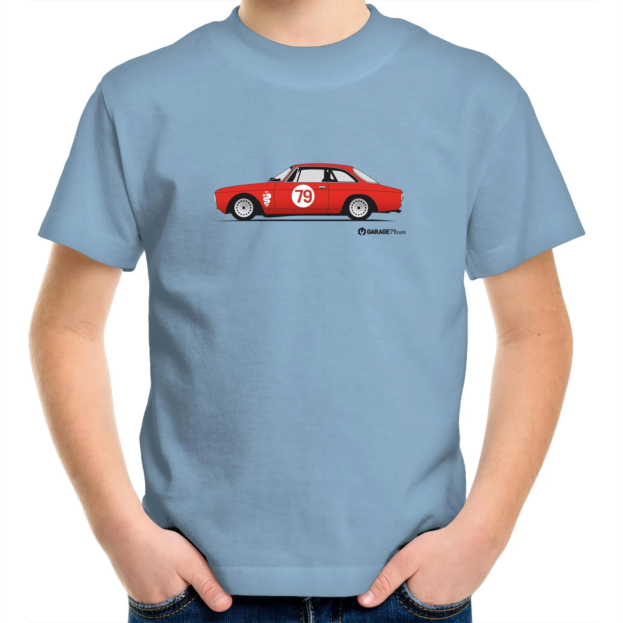 Alfa 105 GTV Kids Youth Crew T-Shirt