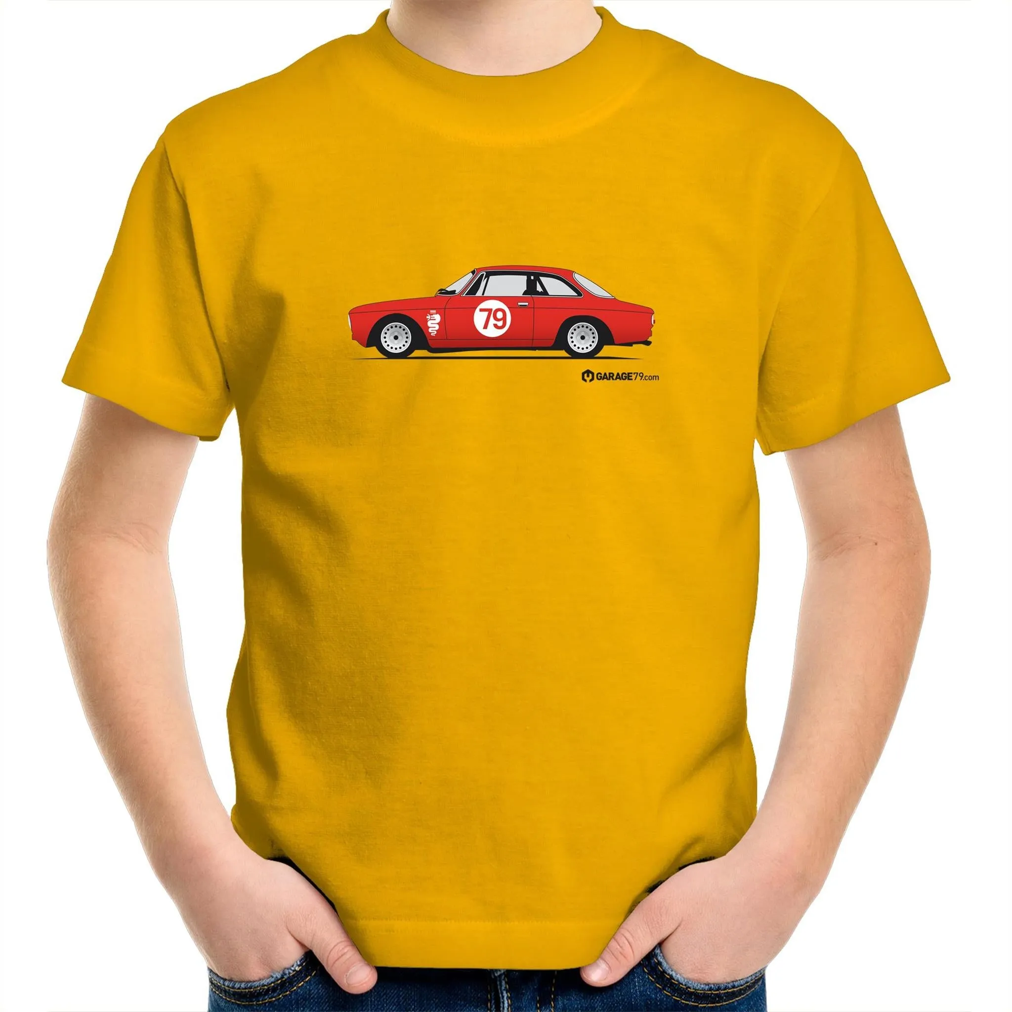 Alfa 105 GTV Kids Youth Crew T-Shirt