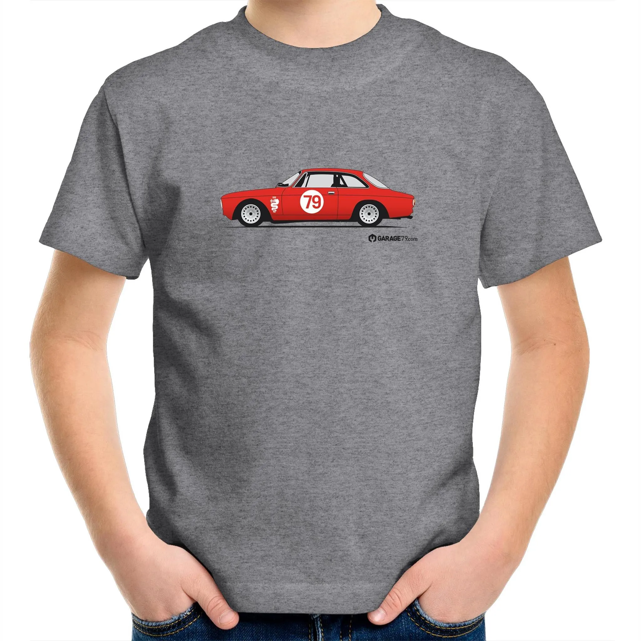 Alfa 105 GTV Kids Youth Crew T-Shirt