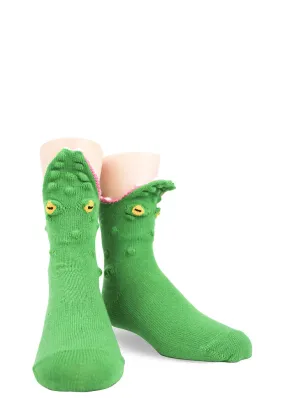 Alligator Bite Kids' Crew Socks