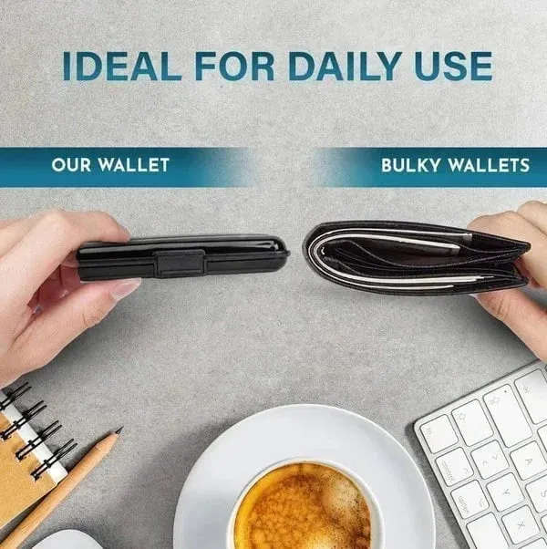 Alloy Anti-theft Aluminum Wallet