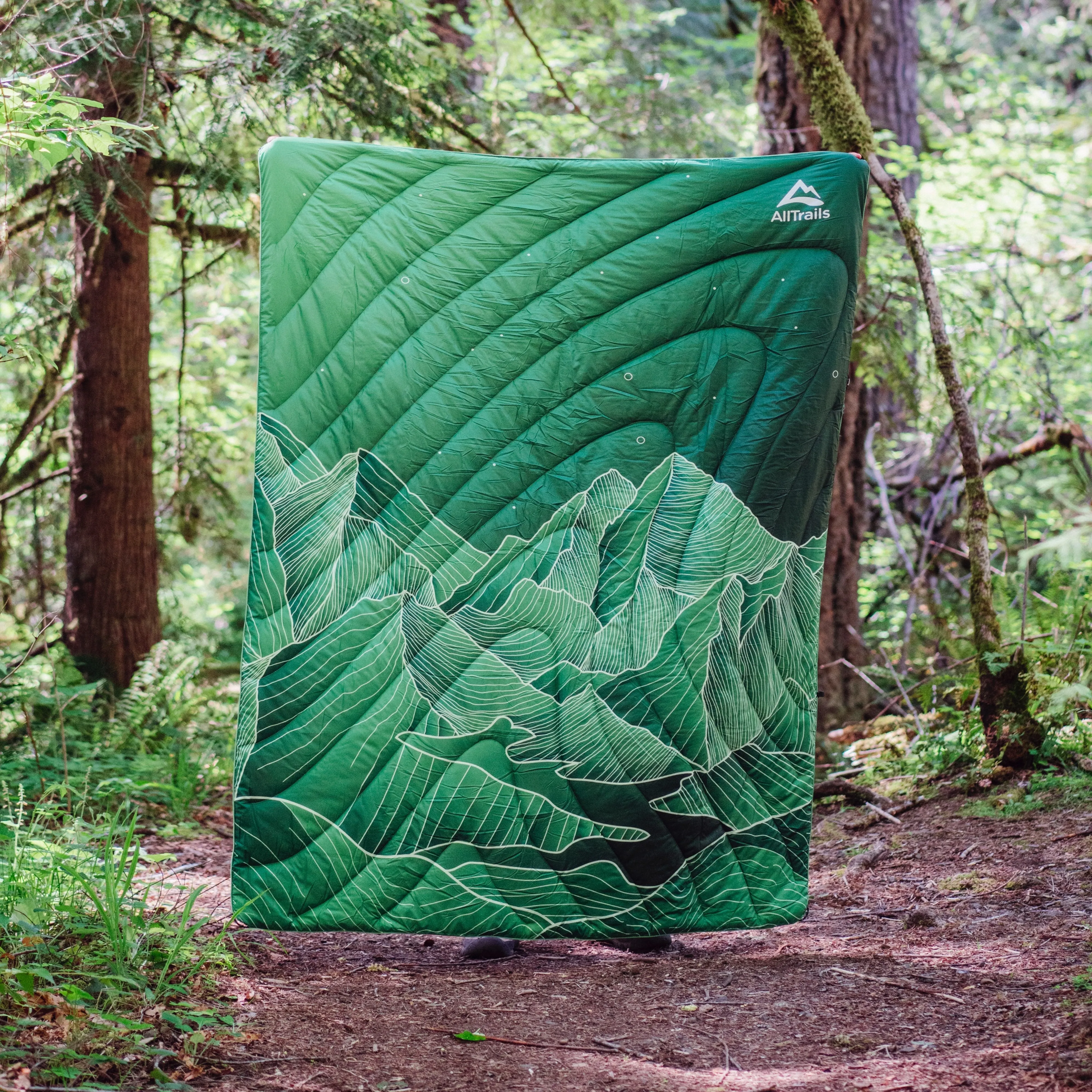 AllTrails × Rumpl Blanket - Green Range