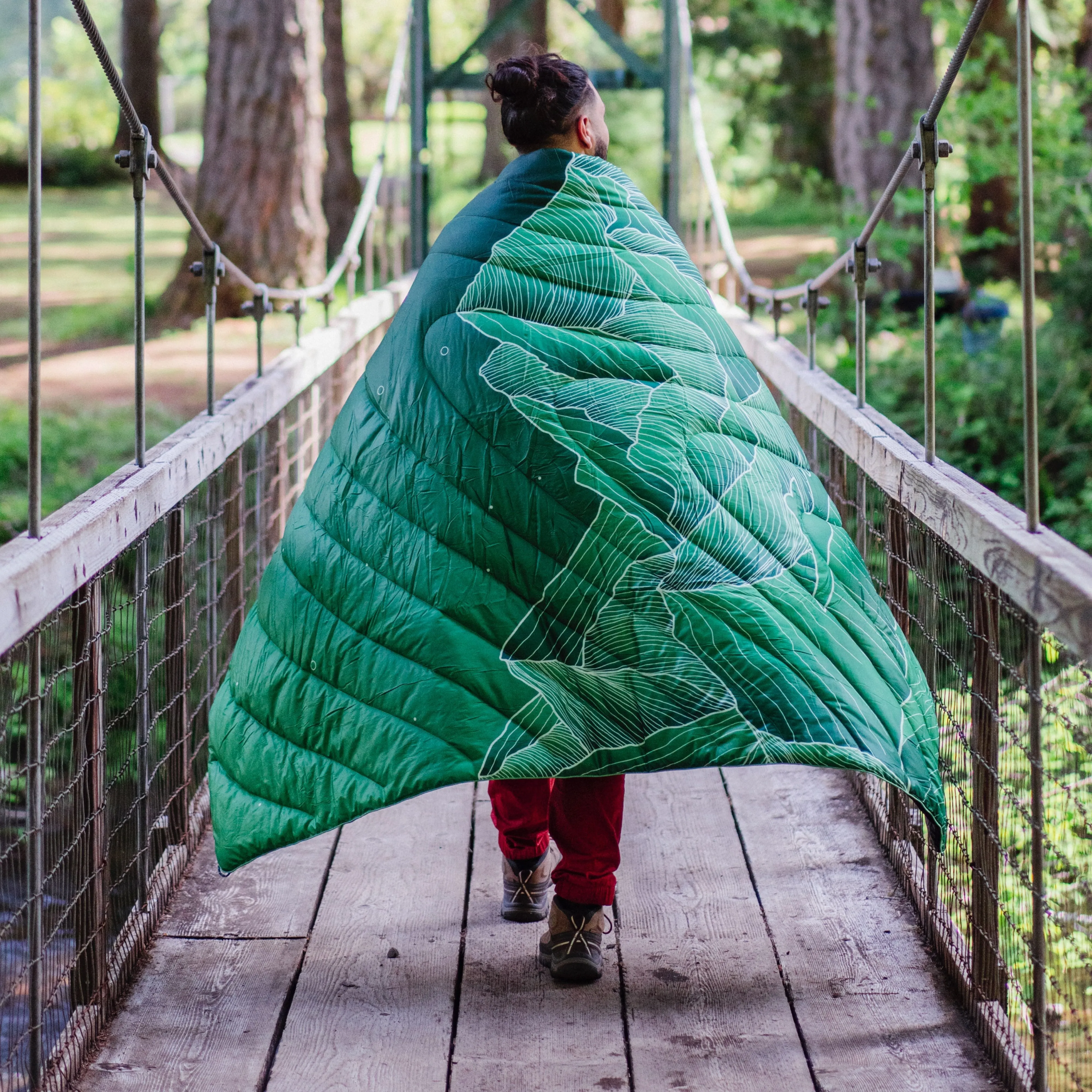 AllTrails × Rumpl Blanket - Green Range