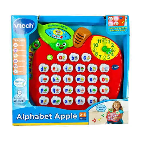 Alphabet Apple Toy - Ages 2-5 Years