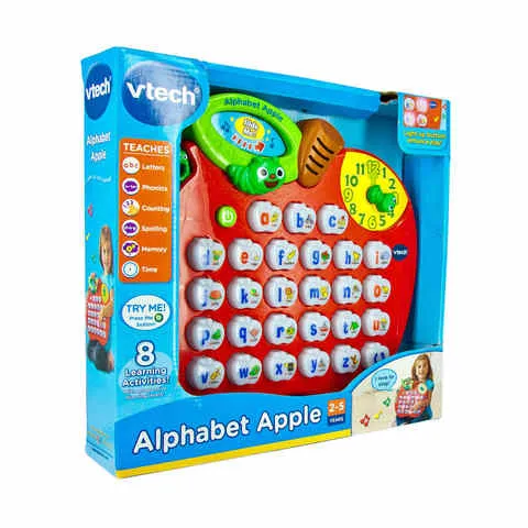 Alphabet Apple Toy - Ages 2-5 Years