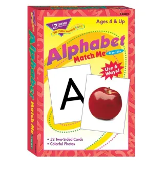 Alphabet Match Me® Cards