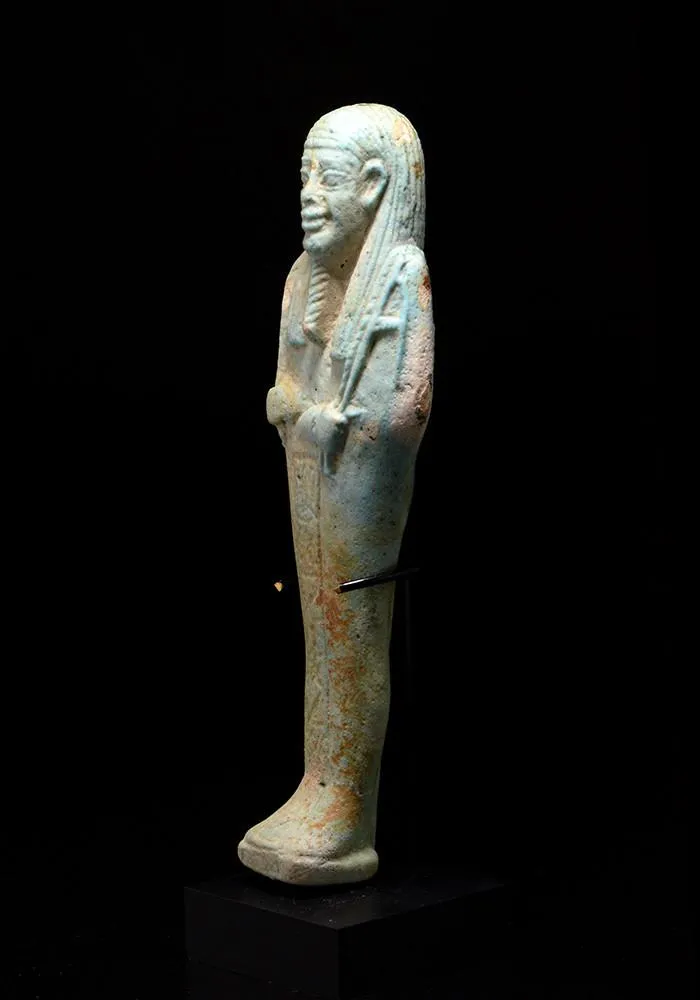 An Egyptian Ushabti for the Overseer of the army Horkhebi, 26th Dynasty ca. 664 -525 BCE