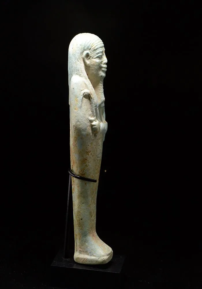 An Egyptian Ushabti for the Overseer of the army Horkhebi, 26th Dynasty ca. 664 -525 BCE