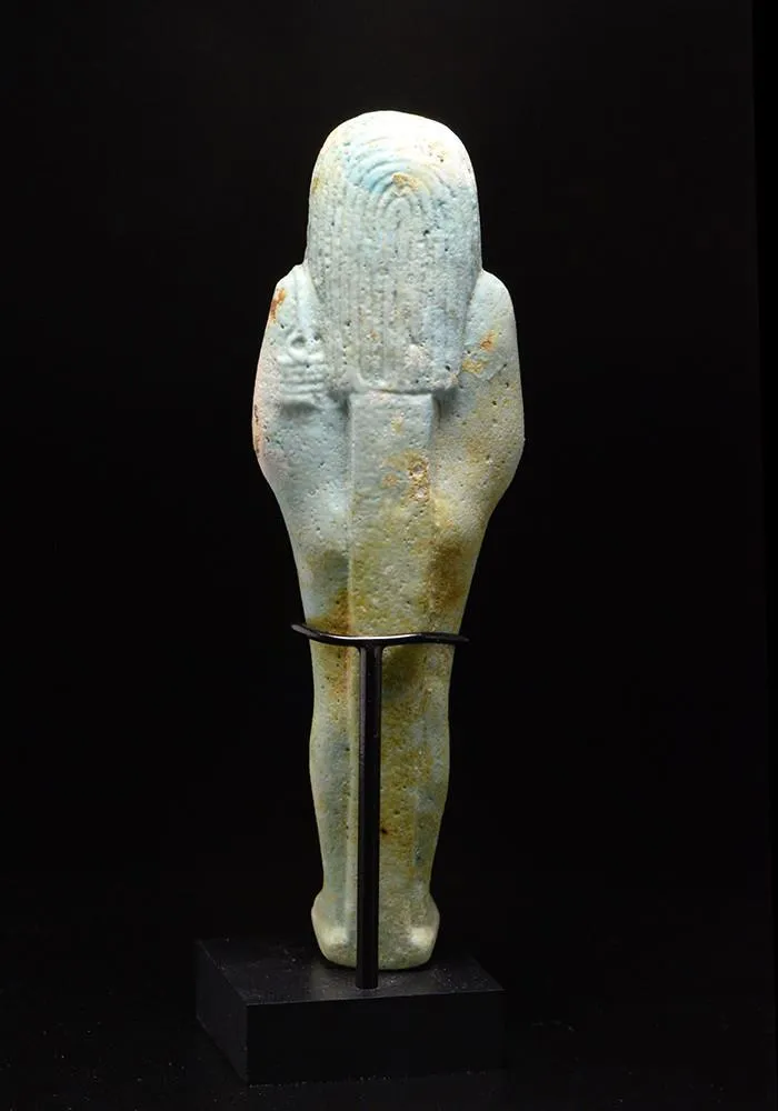 An Egyptian Ushabti for the Overseer of the army Horkhebi, 26th Dynasty ca. 664 -525 BCE