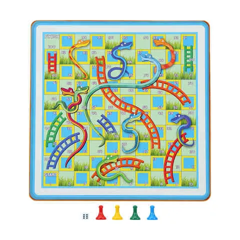 Anko Snakes and Ladders Game / Ages 4  Years / For 2 to 4 players