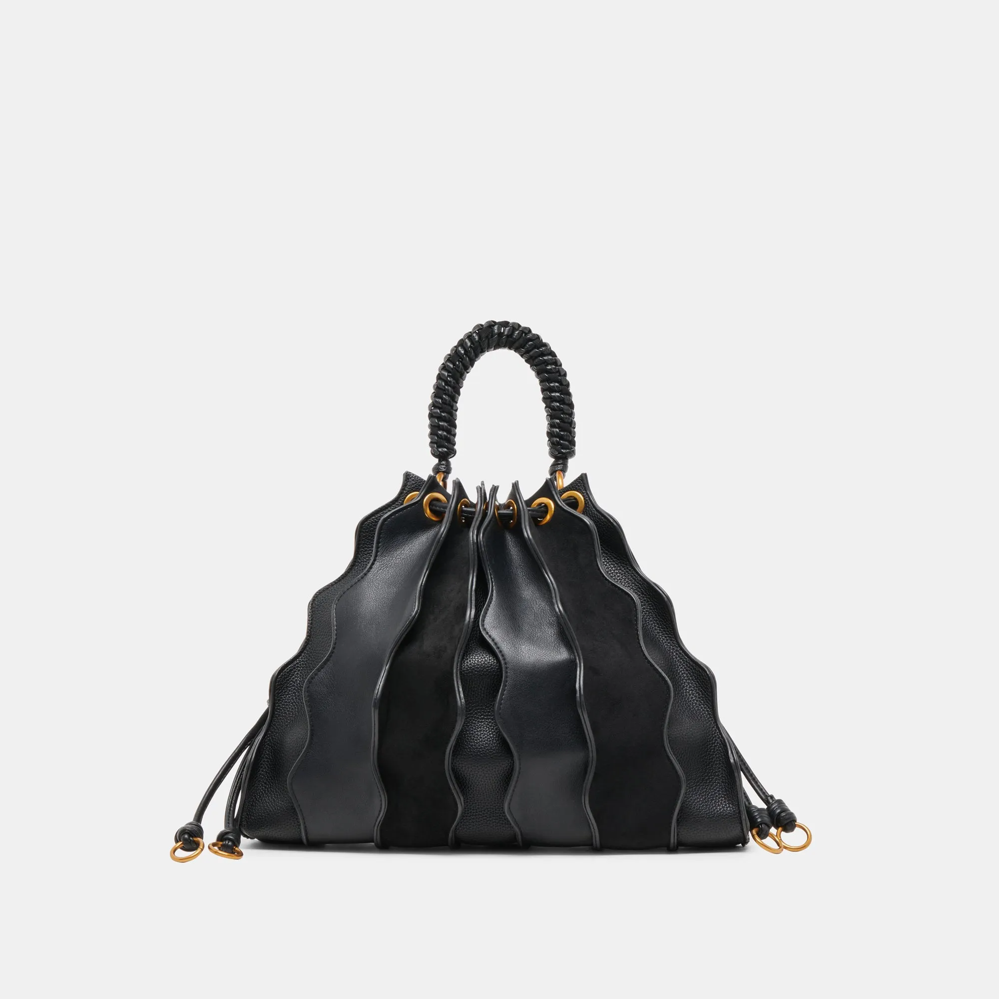 ANTONIA HANDBAG BLACK MULTI STELLA