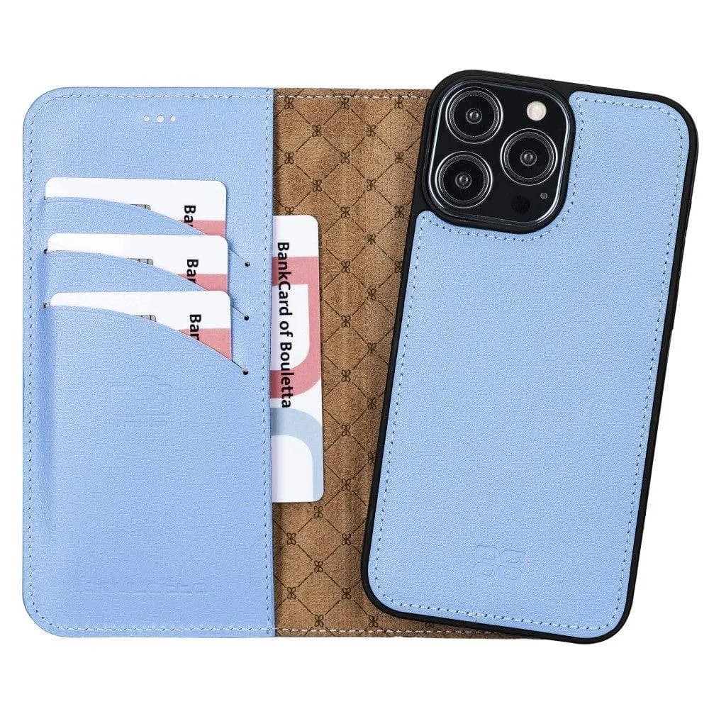 Apple iPhone 13 Series Colorful Detachable Leather Wallet Case - MW