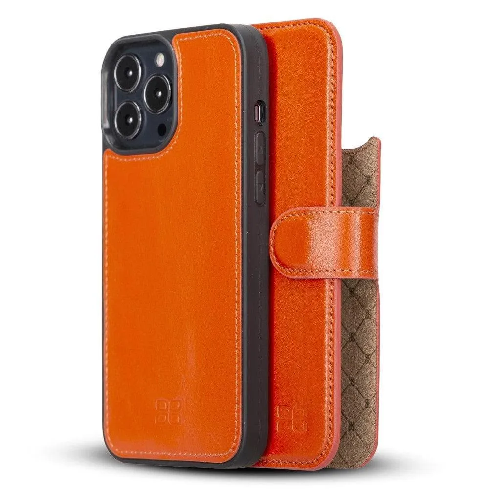 Apple iPhone 13 Series Colorful Detachable Leather Wallet Case - MW