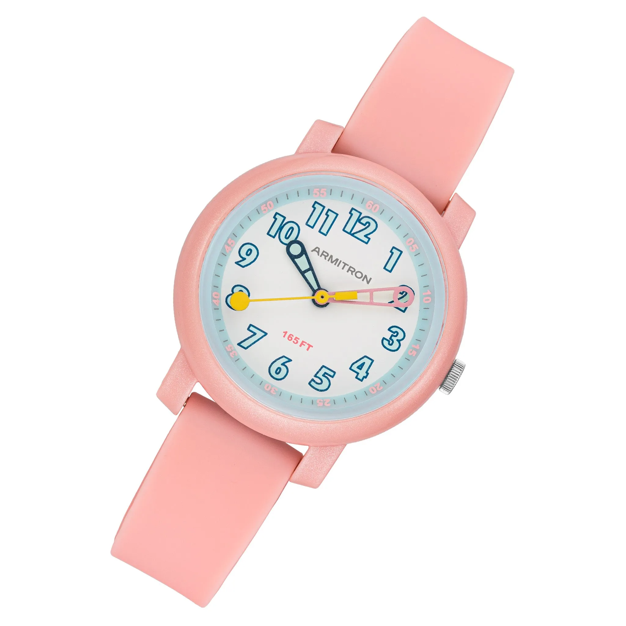 Armitron Pink Silicone Kids Watch - 271003PNK