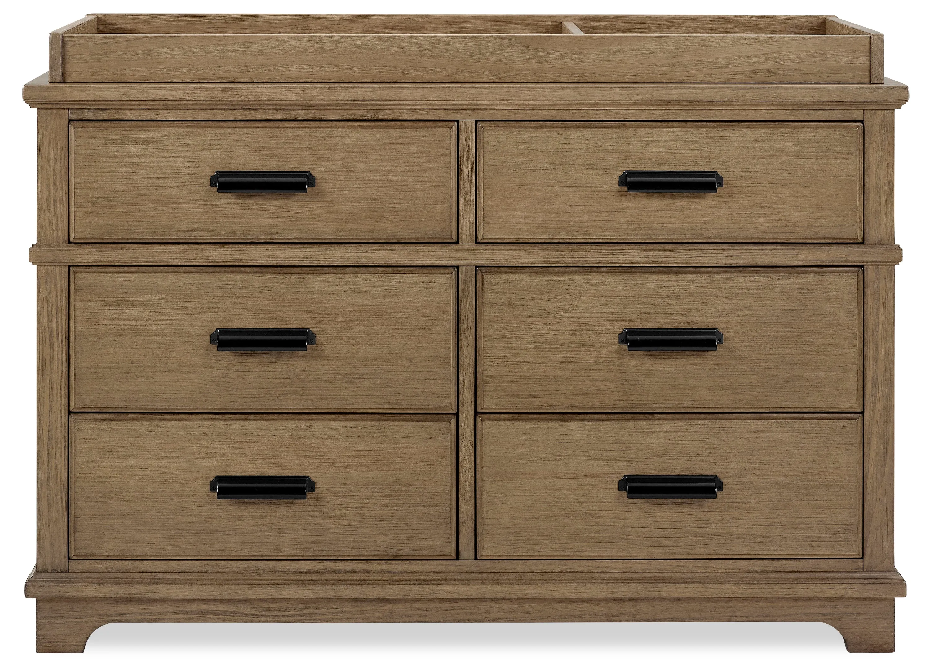 Asher 6 Drawer Dresser with Changing Top and Interlocking Drawers