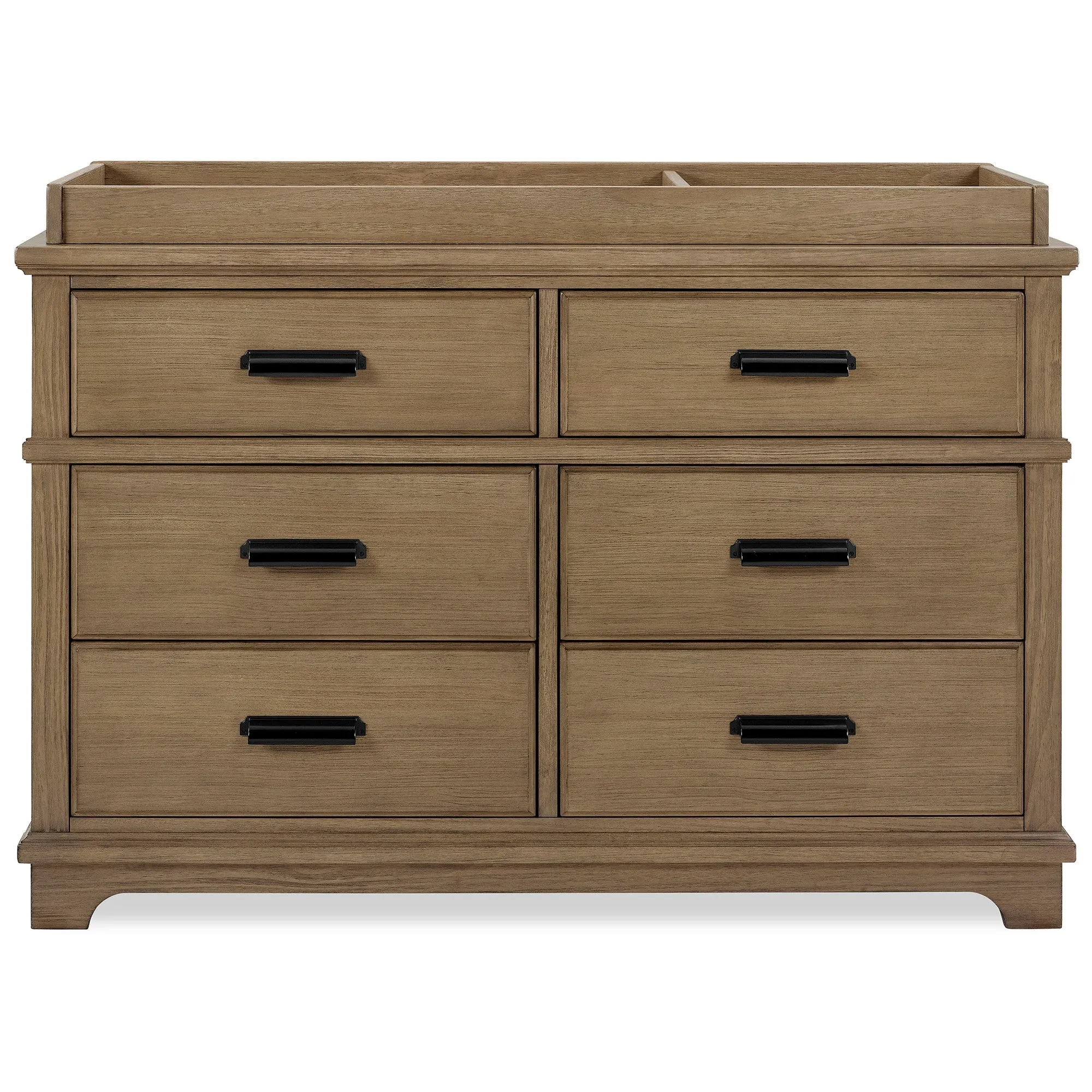 Asher 6 Drawer Dresser with Changing Top and Interlocking Drawers