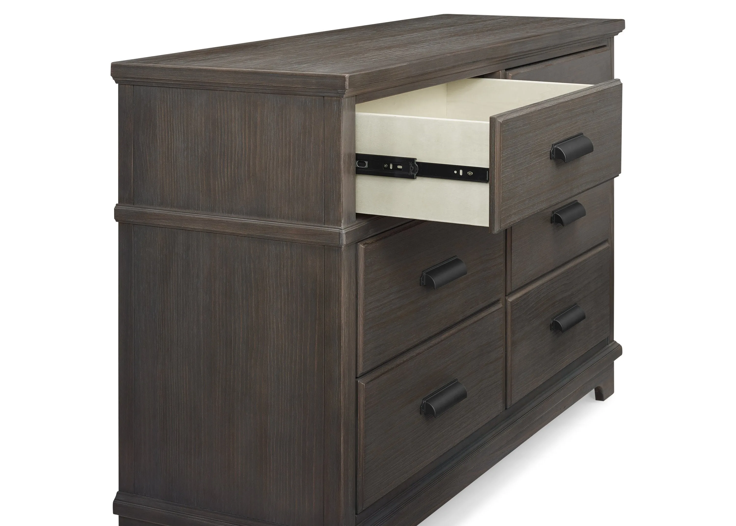 Asher 6 Drawer Dresser with Changing Top