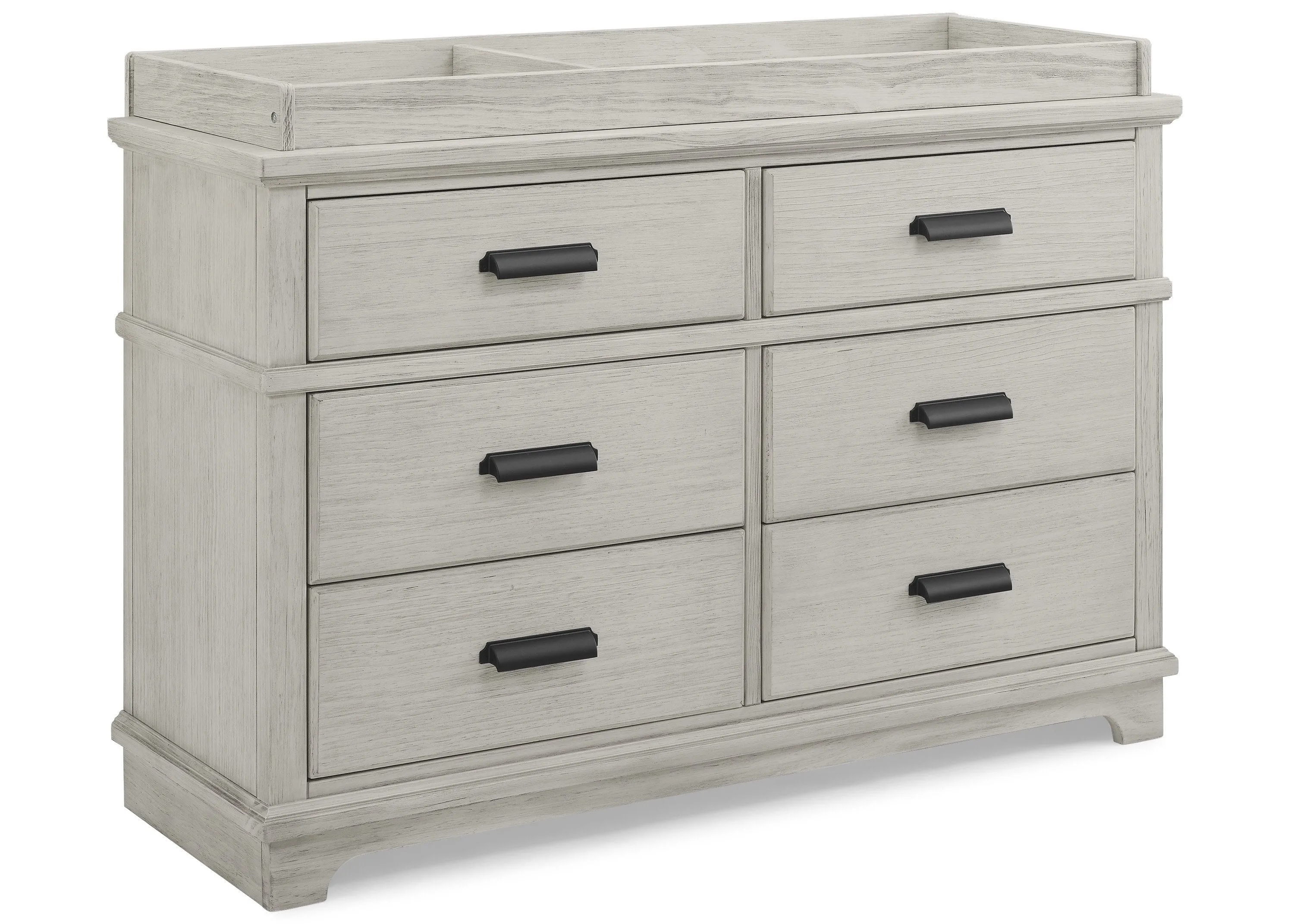 Asher 6 Drawer Dresser with Changing Top