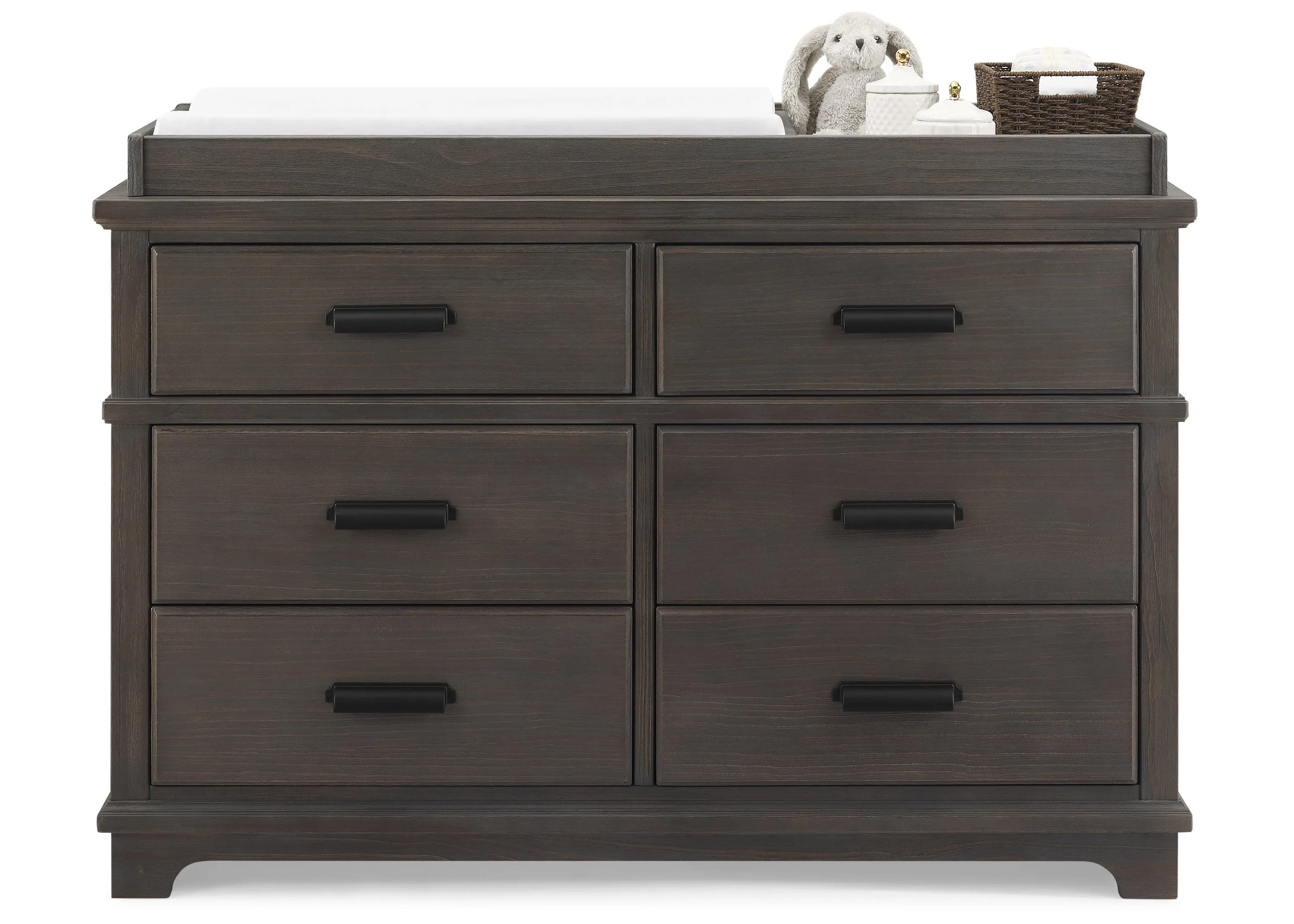 Asher 6 Drawer Dresser with Changing Top