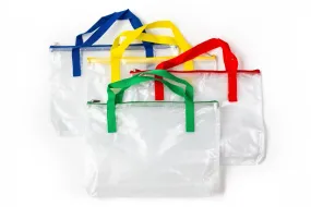 B4 Thick Mesh Zipper Bag with Handle