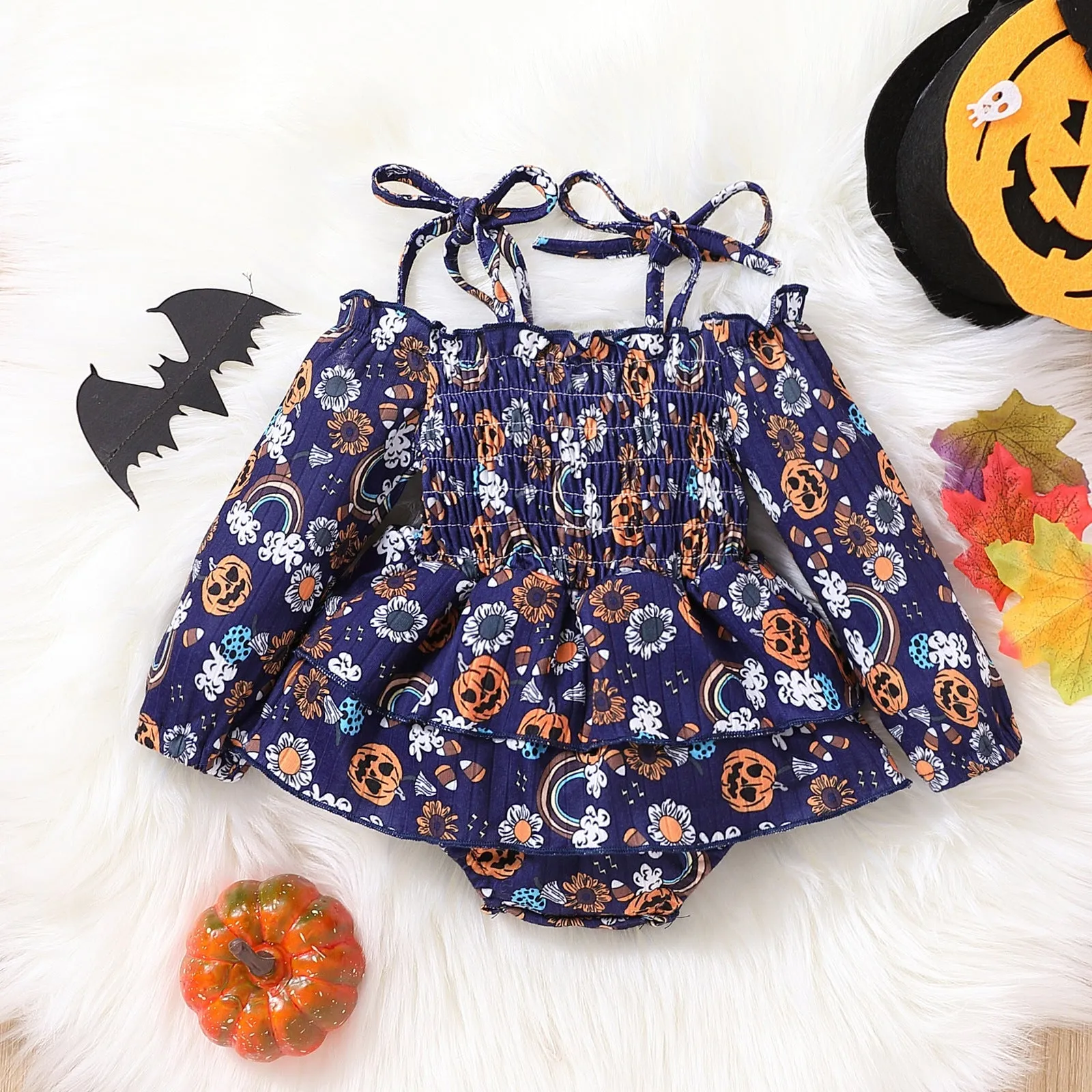 Baby Halloween Sling Romper