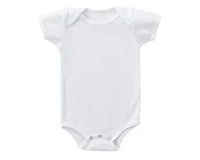 Baby Kids S/S Bodysuit White