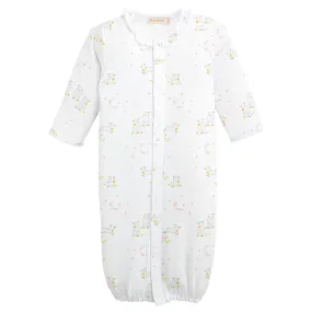 Baby Lambs Convertible Gown w/Ruffle