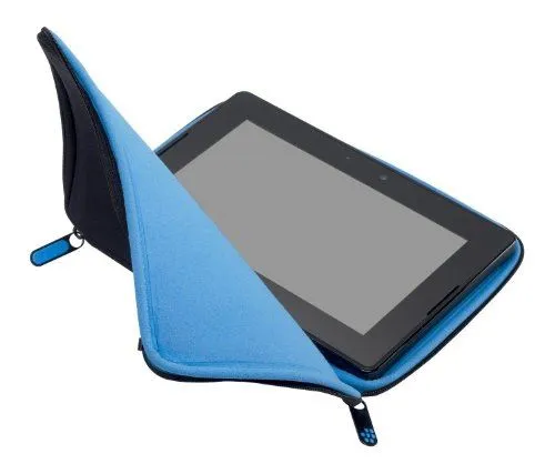 BlackBerry PlayBook Zip Sleeve Case Black Blue ACC-39318-205