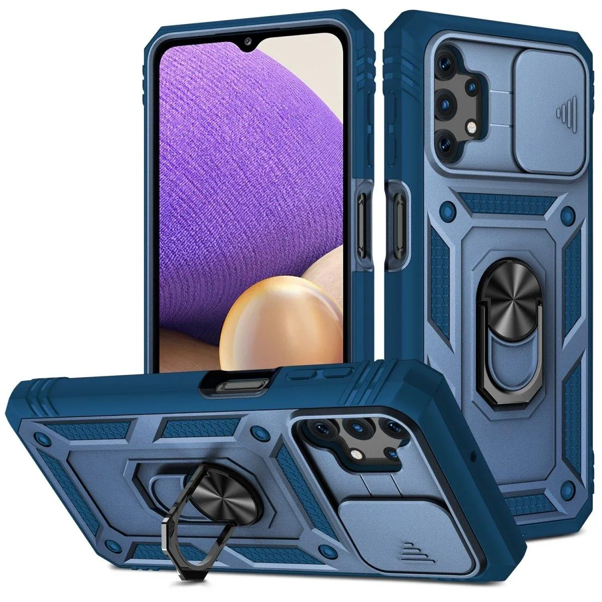 Bravo Shockproof Galaxy Case With Kickstand