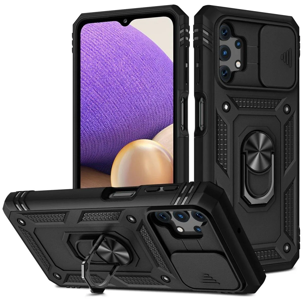 Bravo Shockproof Galaxy Case With Kickstand