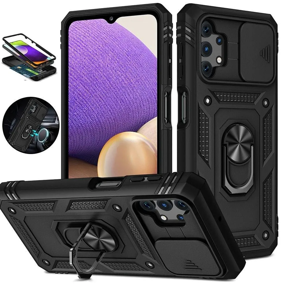 Bravo Shockproof Galaxy Case With Kickstand