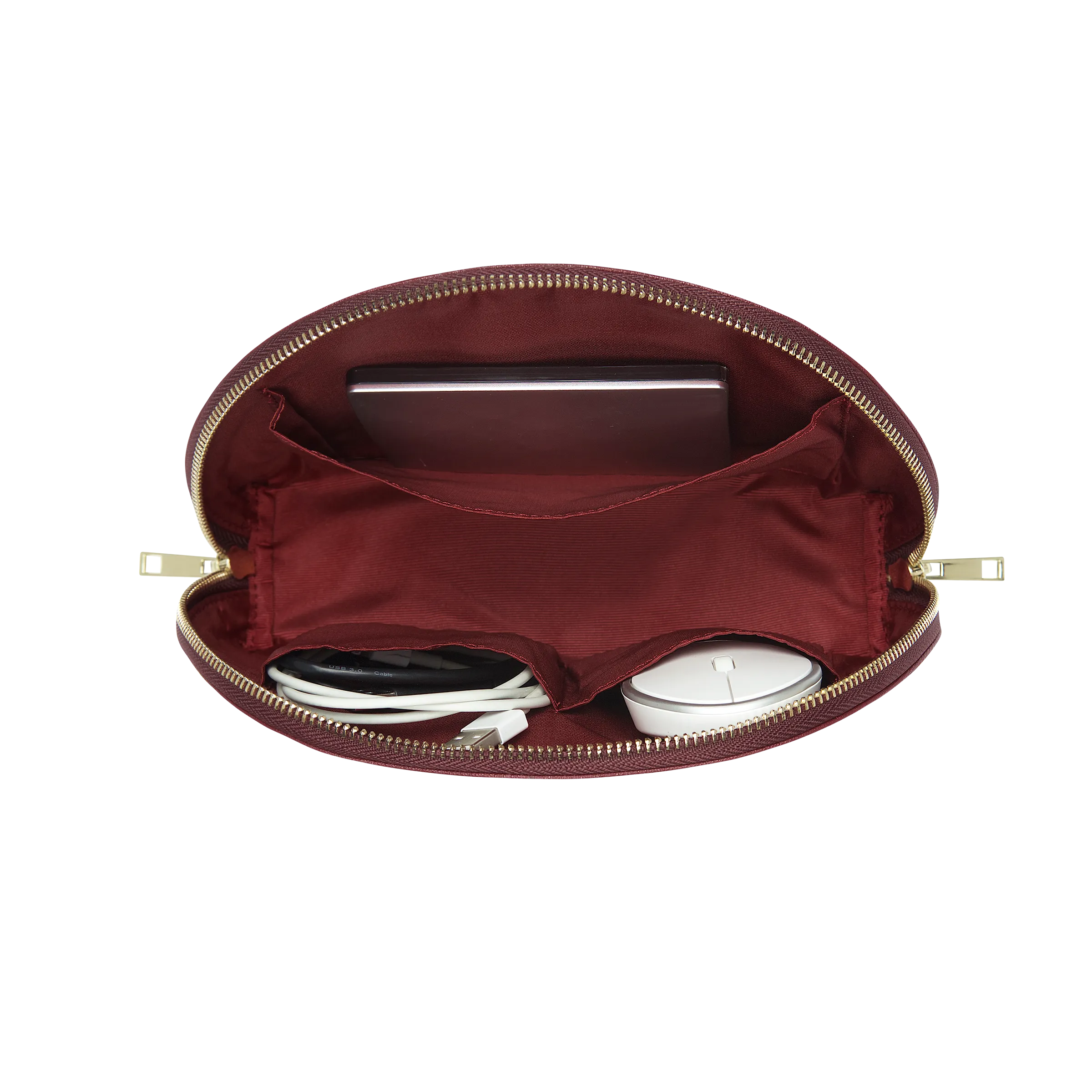 Burgundy - Organizer Pouch