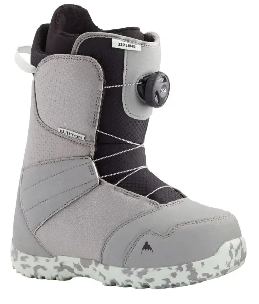 Burton Zipline BOA -Grey / Neo-mint