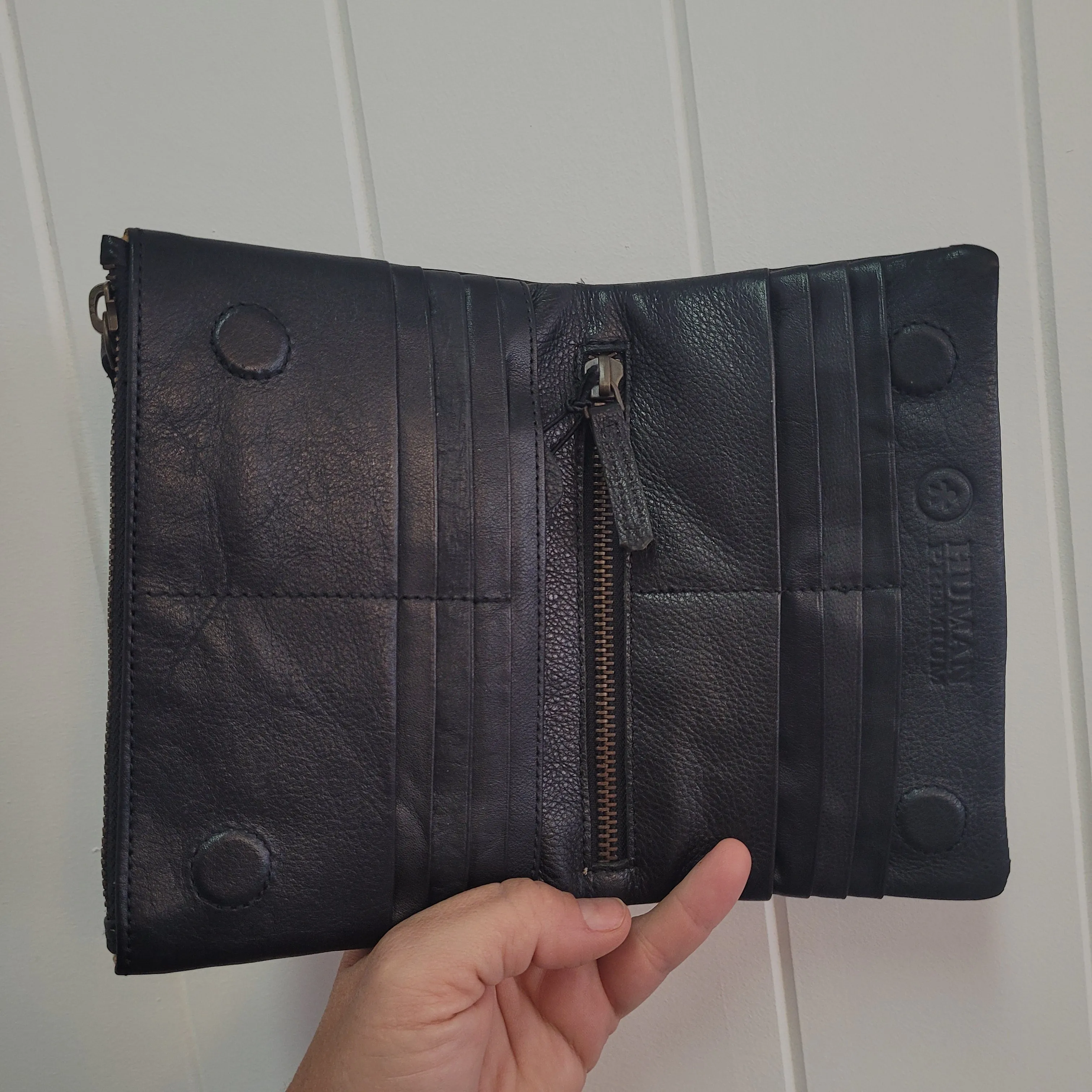 Buzz Leather Wallet Black