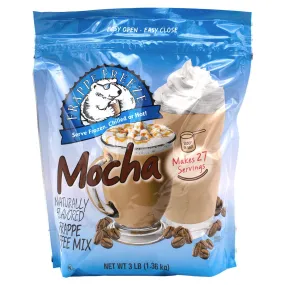 Caffe D'Amore Frappe Freeze Frappe Coffee Mix, Mocha, 3 Lb