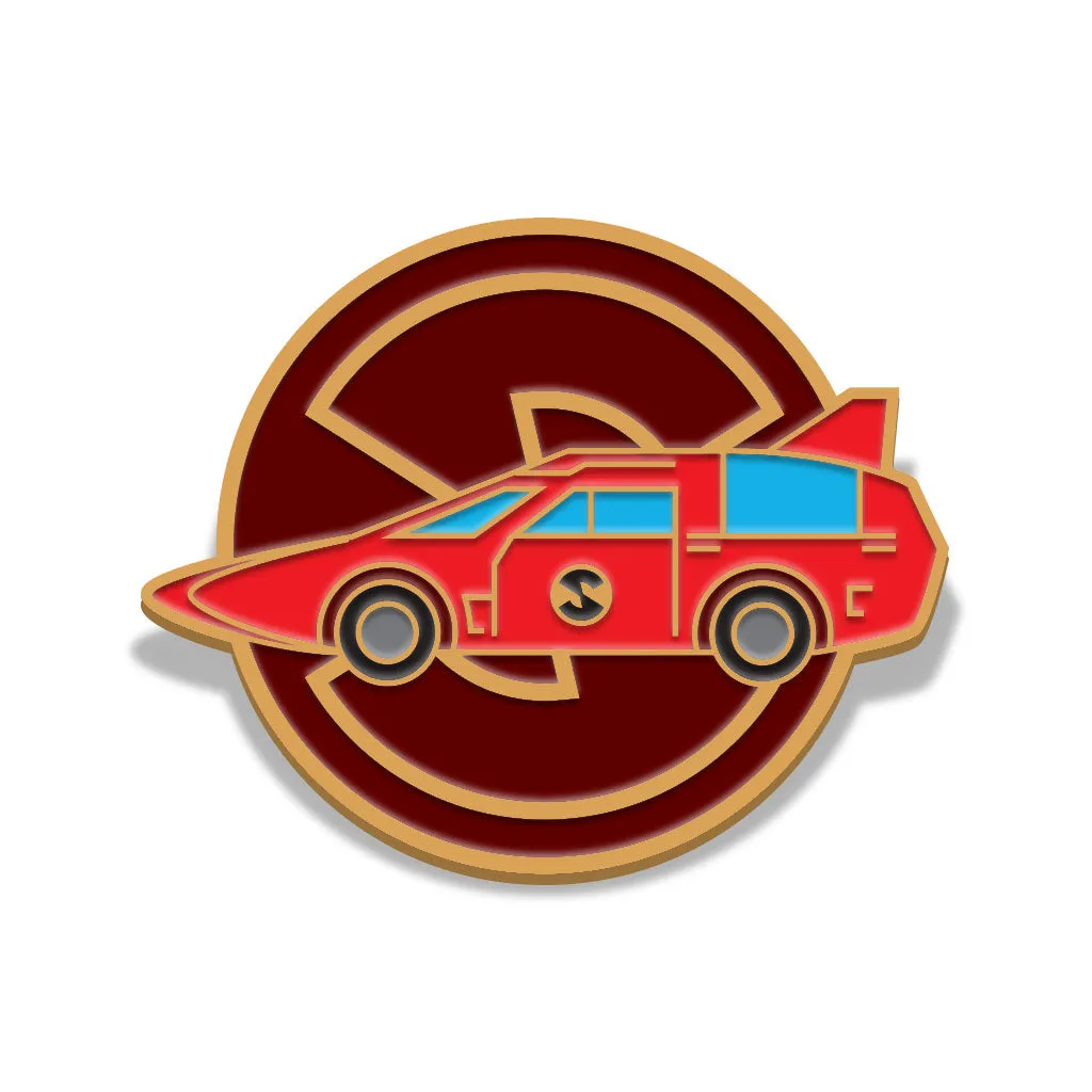 Captain Scarlet Enamel Pin Set