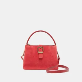 CHARLY CROSSBODY RED SUEDE