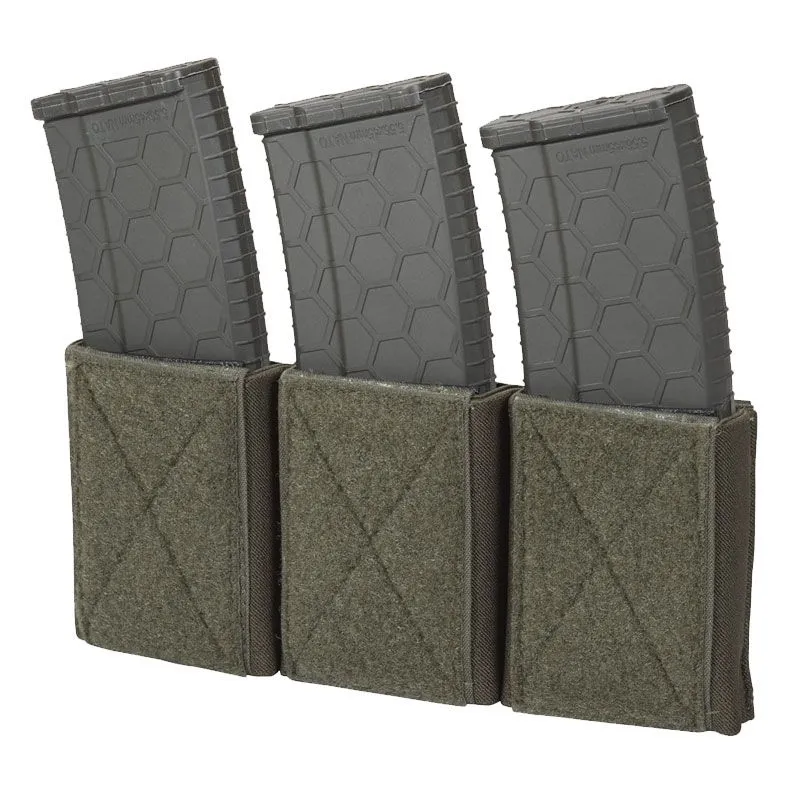 Chase Tactical Triple 5.56 Velcro Mag Pouch