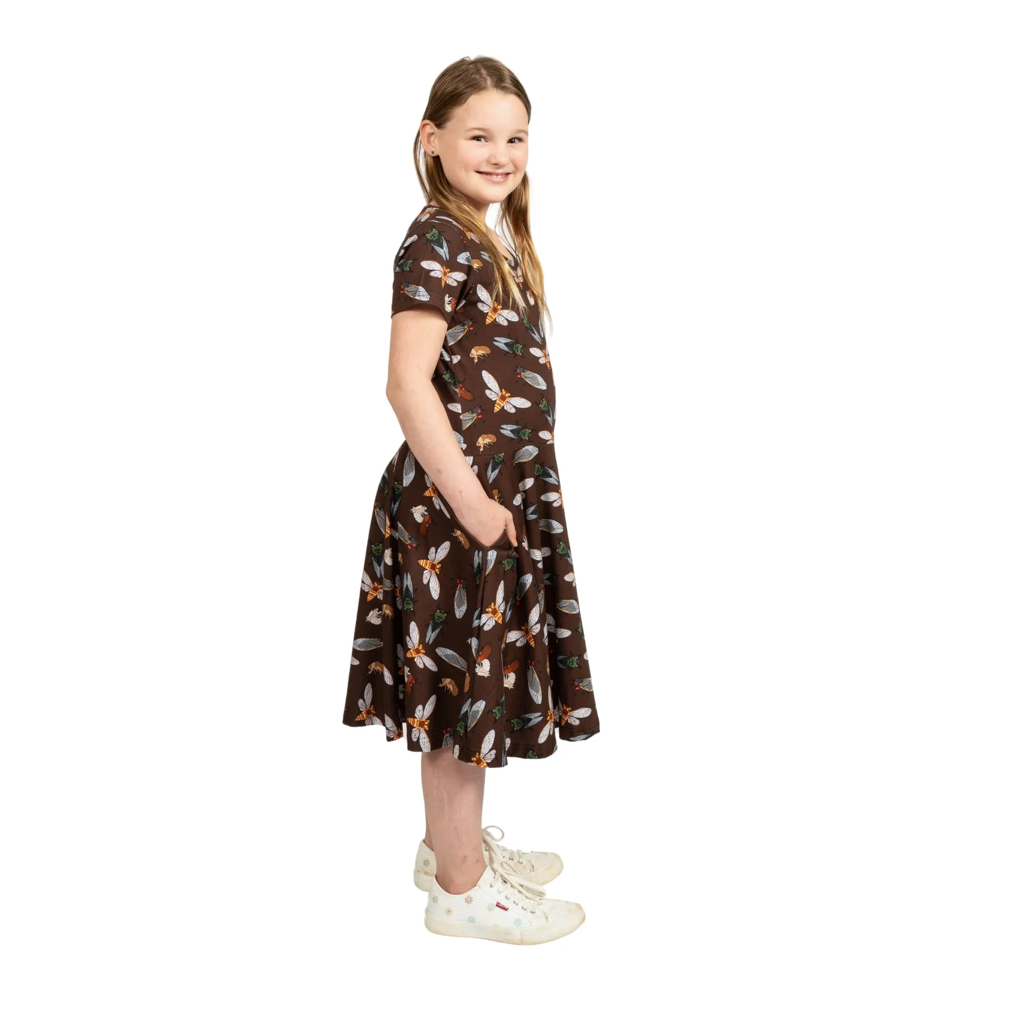 Cicadas Kids Twirl Dress