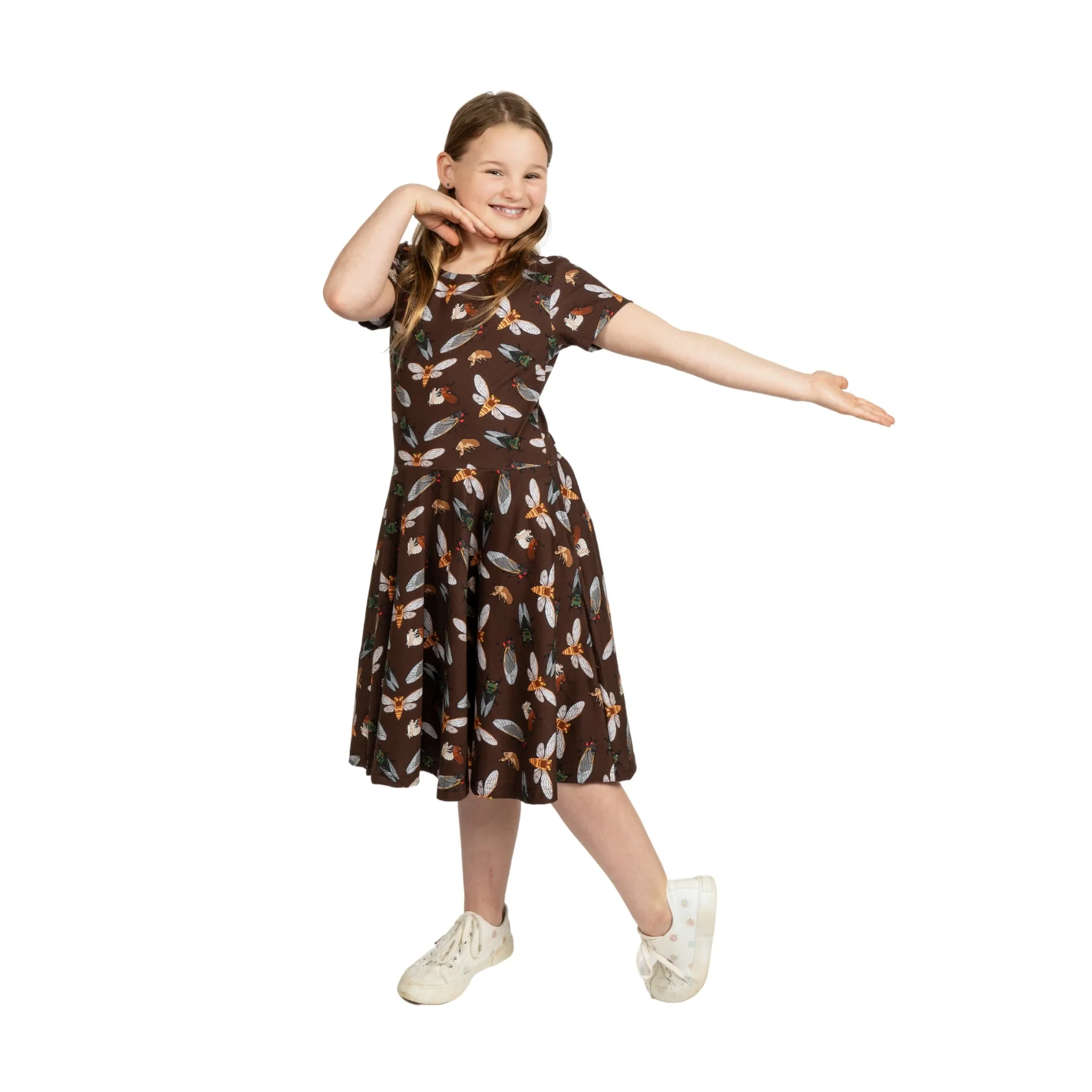 Cicadas Kids Twirl Dress